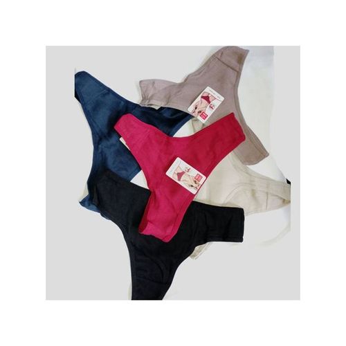 Fashion Lot De 6 Slips Femme En String Multi Couleure Sexy