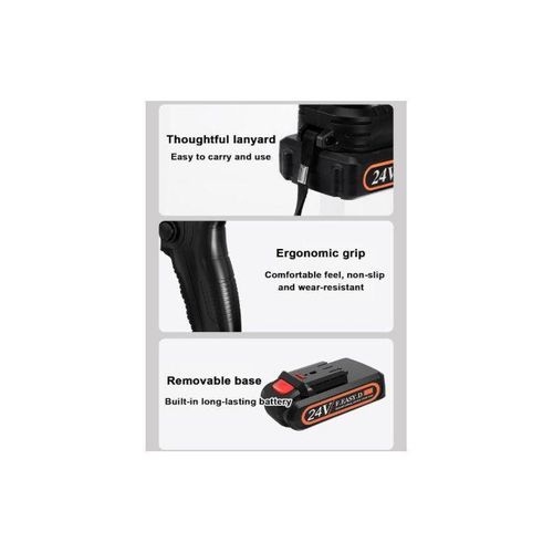 Generic Souffleur Électrique sans Fil Rechargeable avec Batterie 21V - image 4