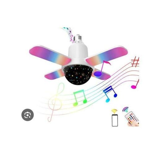 product_image_name-Generic-Lampe LED Musicale Déformable avec Haut-Parleur Bluetooth & Télécommande – Ambiance Son & Lumière 360°-1