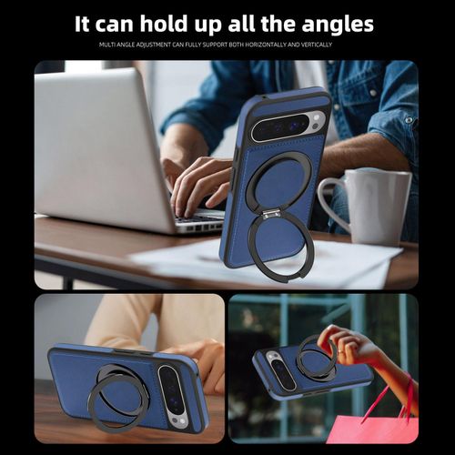 product_image_name-Google-Coque de protection luxueux avec support rotatif à 360° pour Pixel 9 Pro - Bleu-5
