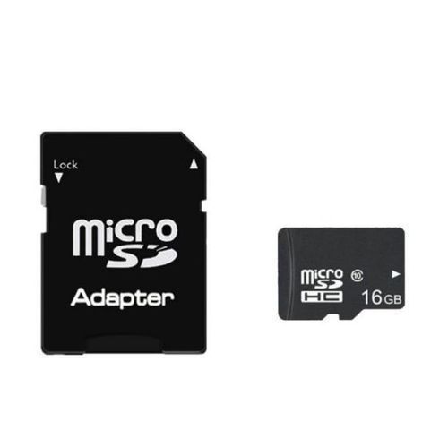 Micro Carte Micro SD 16Go - Noir - Prix pas cher