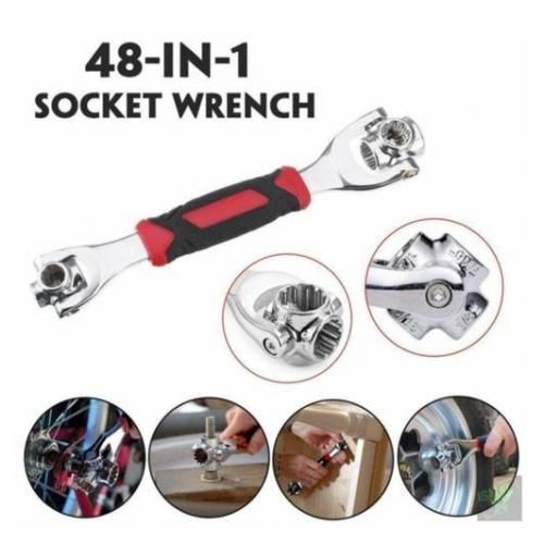 product_image_name-Generic-Clé à Molette Générale 48 In 1 -Noir/Rouge-2