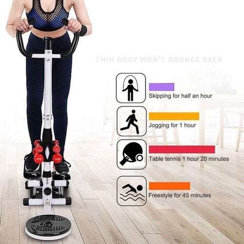 product_image_name-Generic-Mini-Stepper Équipement D'exercice Avec Plaque De Taille Torsadée/haltère/affichage, Mini Combustion De Calories Pour Salle De Sport à Domicile-4