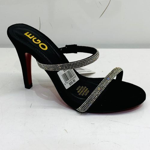 Sandale a talon noir pas cher best sale