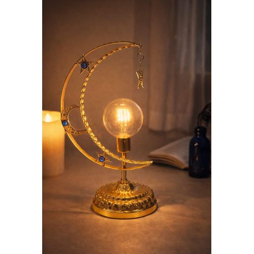 product_image_name-Generic-Lampe Décorative Croissant de Lune Dorée – Ambiance Chaleureuse & Élégante-1