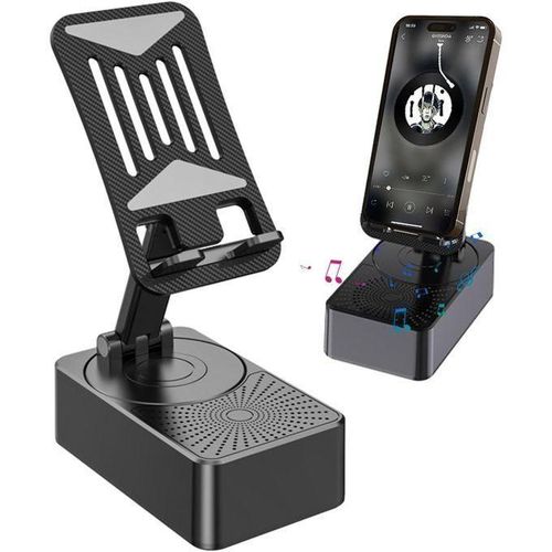 product_image_name-Generic-Support de Téléphone avec haut-parleur Bluetooth sans fil pour maison et bureau-3