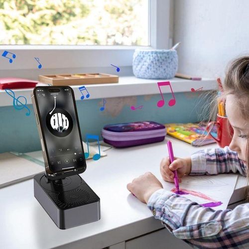 product_image_name-Generic-Support de Téléphone avec haut-parleur Bluetooth sans fil pour maison et bureau-4