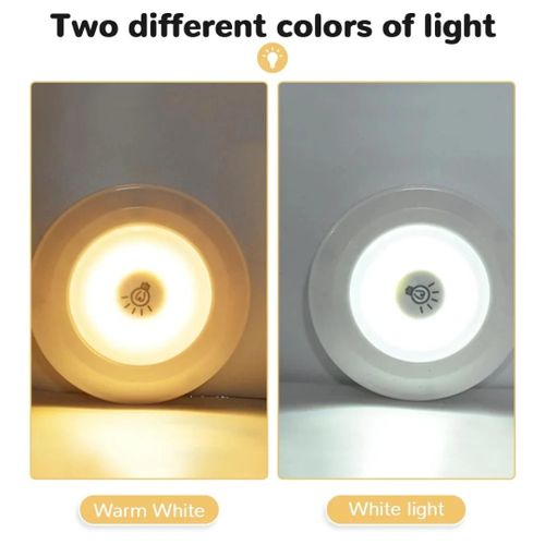 Generic Pack de 3 Lampes LED Sans Fil avec Télécommande – Éclairage Autocollant 3M – Luminosité Réglable et Minuteur - image 3