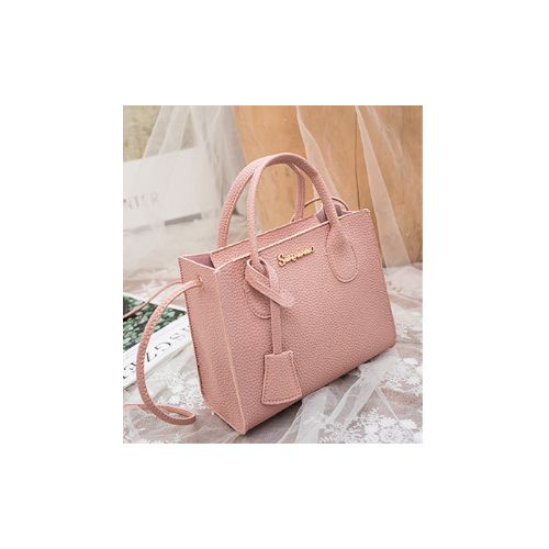 product_image_name-Fashion-Sac à Bandoulière En Toile Pour Femme -88- Rose-3