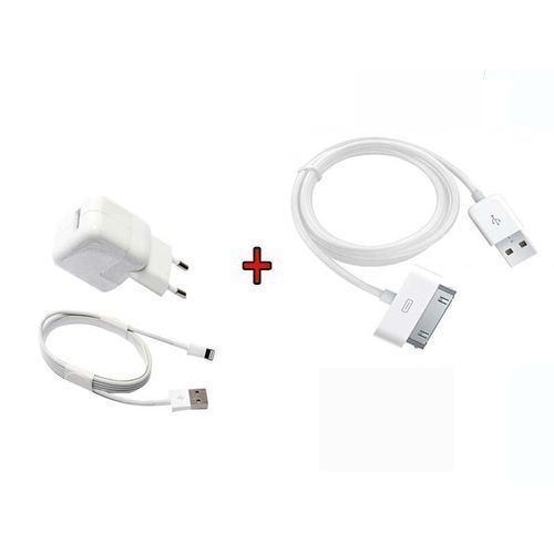 CABLE CHARGEUR IPHONE 4