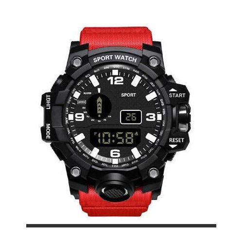 In Montre numérique multifonctions pour homme