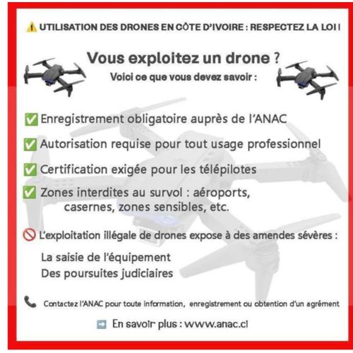 Generic Drone F168 Ultra HD avec évitement d'obstacles - image 5