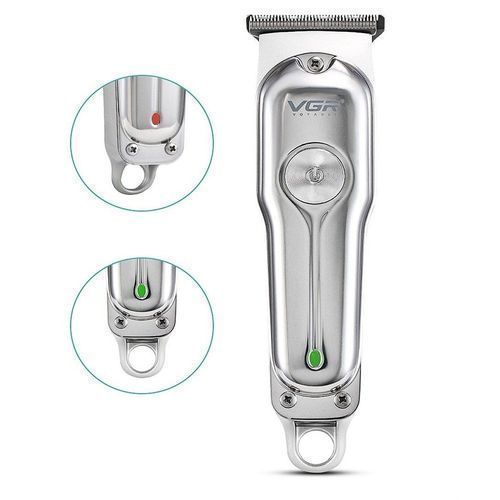 Generic Tondeuse A Cheveux Professionnel - VGR V-071 - Argent - image 2