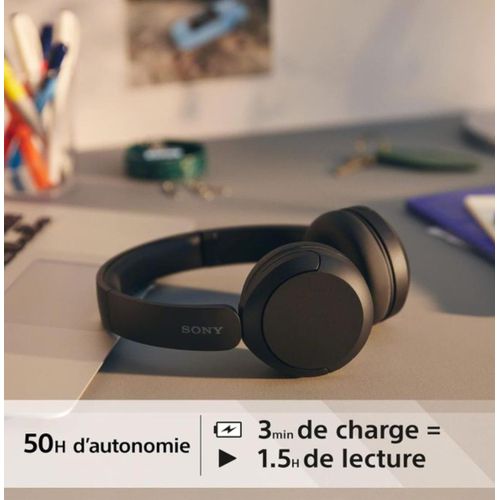 Sony Casque Sans Fil Bluetooth  WH-CH520 – Son Haute Qualité - image 4