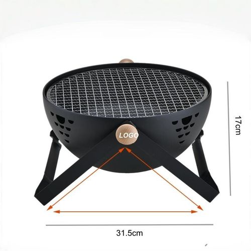 Generic Barbecue Portable Pliable au Charbon – Grill Rectangulaire en Acier