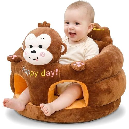 Generic Fauteuil de Soutien Bébé en Peluche Singe