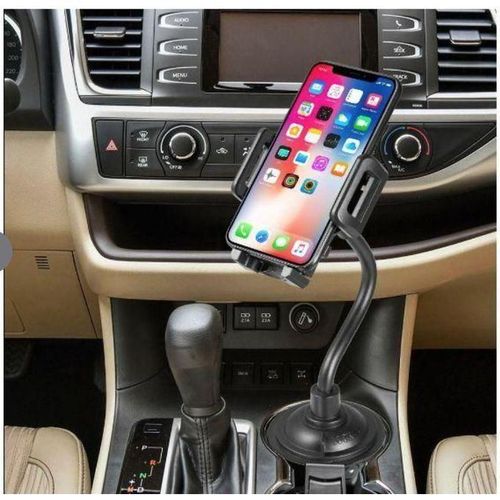 product_image_name-Generic-Support De Téléphone Portable Pour Voiture, Support De Verre à Col De Cygne Réglable-2