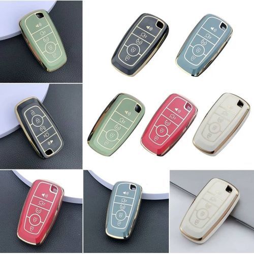 product_image_name-Generic-Housse De Clé De Voiture En TPU Pour Ford Fusion Mustang Explorer-2