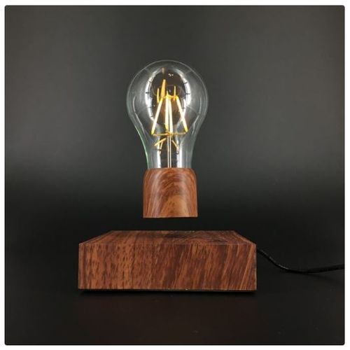 Lampe de table flottante à suspension magnétique créative, ampoule LED,  lecture sans fil Maglev, cadeaux uniques, décoration d'intérieur, module  noir - AliExpress