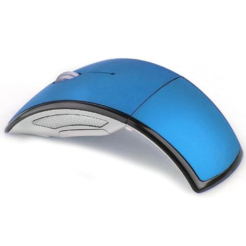 Generic Souris Sans Fil Pliable 2.4Ghz Pour Ordinateur - Prix pas cher