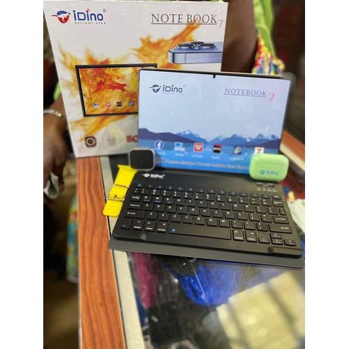 product_image_name-Idino-Notebook 7 DUAL SIM 5G 10,1 Pouces 8/512Go 10.000mAh Avec Clavier Bluetooth - Montre Connectée Et écouteur Bluetooth Offertes-2