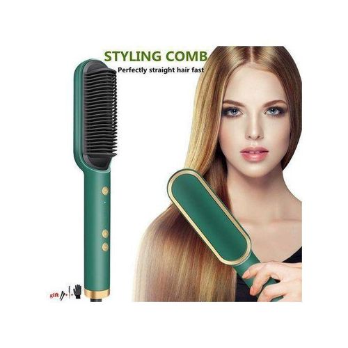 product_image_name-Generic-Peigne Styler Fer à Lisser Et à Friser, Peigne électrique à Chauffage Rapide,-1