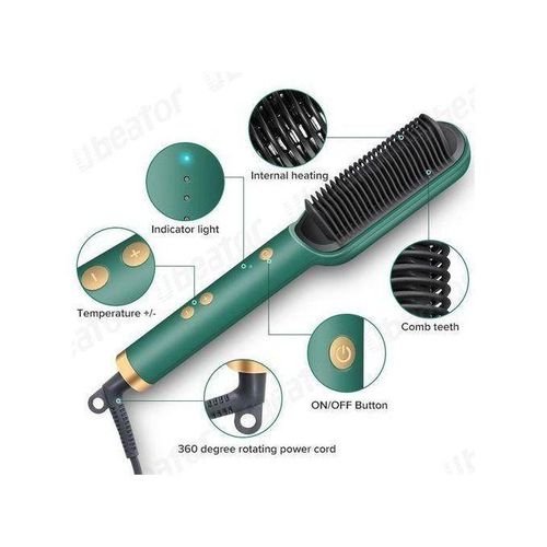 product_image_name-Generic-Peigne Styler Fer à Lisser Et à Friser, Peigne électrique à Chauffage Rapide,-6
