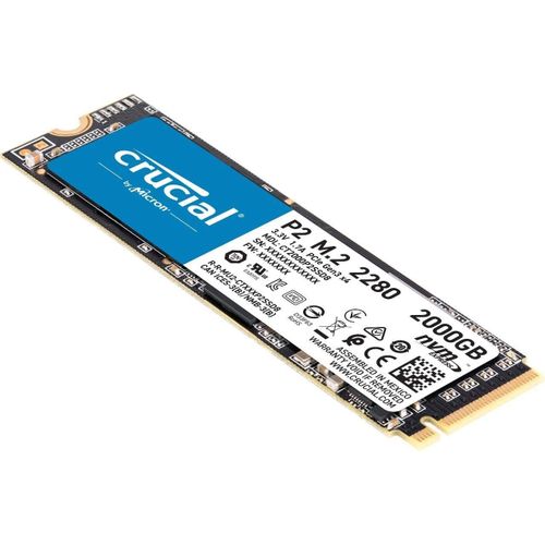 Crucial Disque Dur SSD M2 2000GB / 2TB - M.2 - 2TB - Prix pas cher