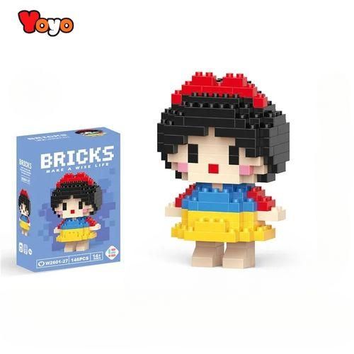 product_image_name-Generic-Jouets De Briques De Construction à Petites Particules Souris Jaune-7