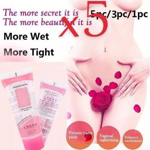 product_image_name-Generic-Kit 5 Gel-crèmes De Resserrement Vaginal Pour Femme, Huile Lubrifiante Réparatrice Du Vagin  Bien Etre-1