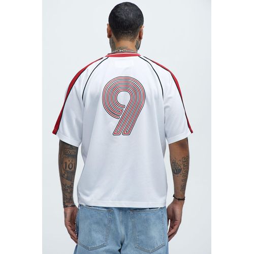 product_image_name-Vetements-Maillot Streetwear Oversize "Legends" - Style Sport Urbain - Blanc/Rouge-2