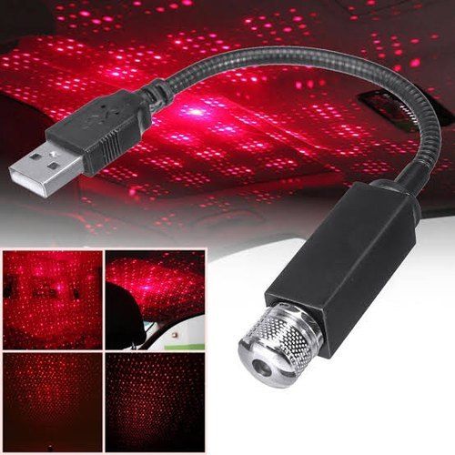 Lampe LED pour toit de voiture - USB - Atmosphère ciel étoilé - Projecteur  de nuit pour voiture, plafond, chambre à coucher - Bleu violet :  : Auto et moto