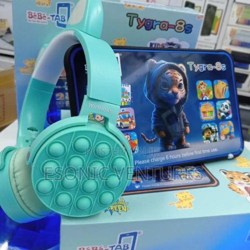 product_image_name-BEBE TAB-Tablettes Educatives Bebe.Tab TYGRAS 8S 128Gb +4Gbram 5000mAh Couleur : Bleue-1