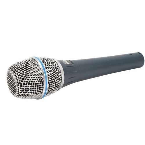 product_image_name-Generic-Puissant Microphone Filaire Professionnel à Bobine Mobile Avec Une Structure De Grille Pour La Diffusion En Direct Sur Scène, Karaoké Et Autres-2