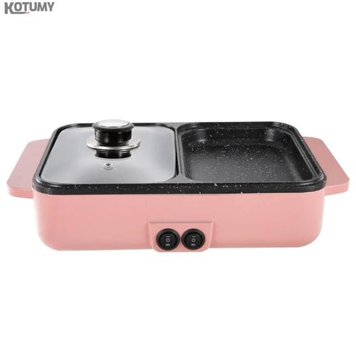 product_image_name-Generic-Marmite Électrique Double Fonction - Gril & Soupe - Température Réglable-7