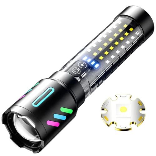 Generic Lampe Torche Multifonction Rechargeable - image 2