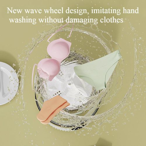 product_image_name-Generic-Machine à laver portable délicate - Mini machine à laver sans fil rechargeable 3000mAh avec mode lavage doux, adaptée pour soutiens-gorge/sous-vêtements/chaussettes - Blanc-6