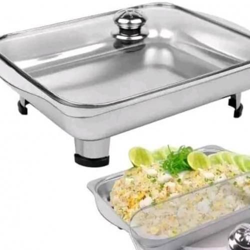 Generic buffet,Soupières, Plat de service inox 2pcs