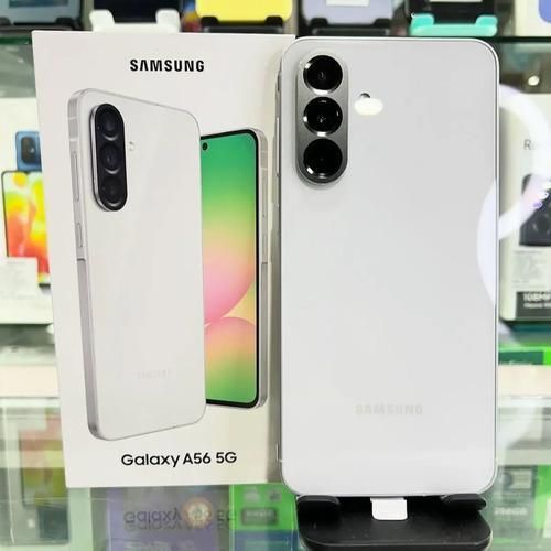 product_image_name-Samsung-GALAXY A56 - 6.7" - 5G - 8GO RAM - 256 GO ROM - Caméra 50+12+5MP - 5000mAh - GRIS-1