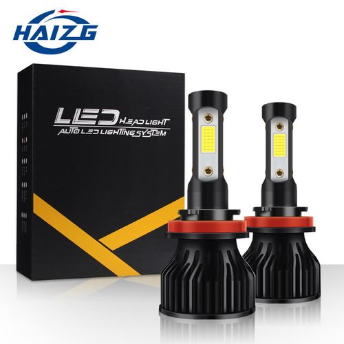 Phare De Voiture 9-32V 2x40W Ampoules De Phare LED De Voiture 2x4000LM  6000K H4 Phare De Lumière LED D'automobile G7