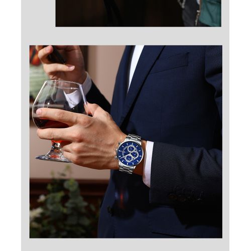Nibosi Montre Homme De Luxe Quartz Analogique Mod le 2022