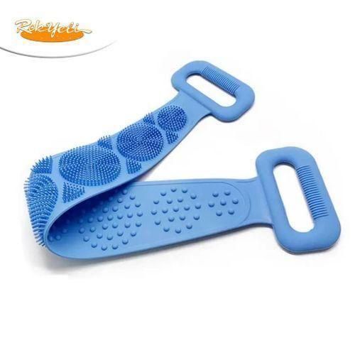 Generic Brosse corporelle en silicone double face flexible - Vert - image 2