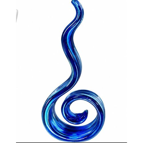 Generic Sculpture décorative abstraite en verre