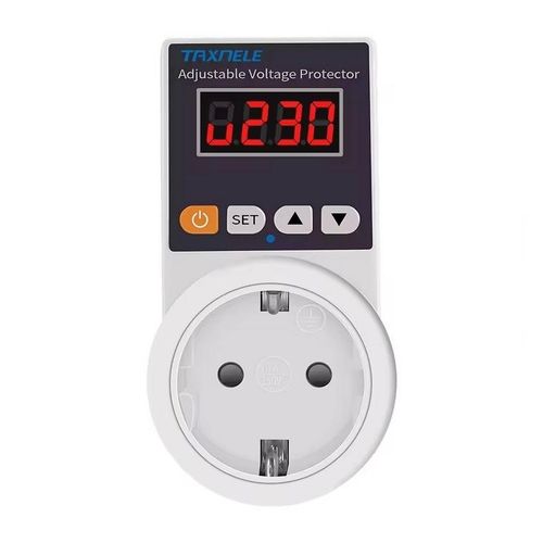 product_image_name-Taxnele-Stabilisateur Régulateur Parasurtenseur Digital Protecteur De Tension 16A-1