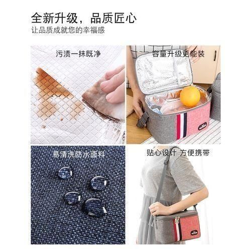 product_image_name-Generic-Sac Isotherme Repas Portable – Lunch Bag Thermique Étanche pour Bureau, Voyage & École-4