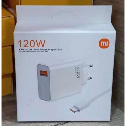 Xiaomi Chargeur Rapide USB 120W Câble De Type-C