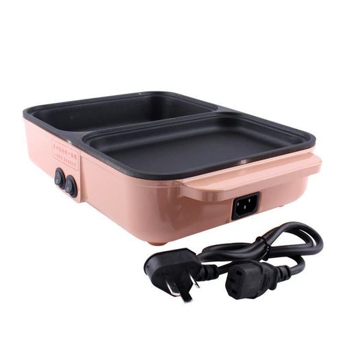 product_image_name-Generic-Marmite Électrique Double Fonction - Gril & Soupe - Température Réglable-2