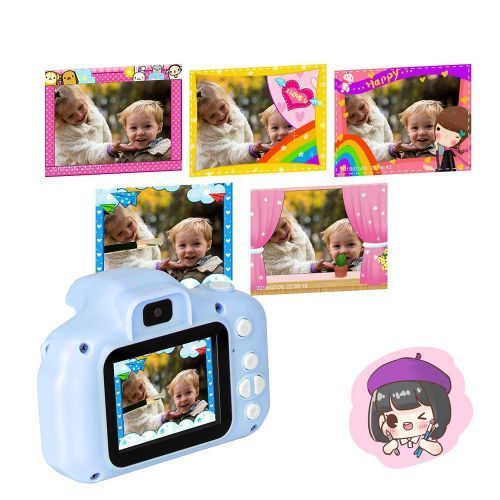 product_image_name-Generic-Mini Appareil Photo Numérique Pour Enfant - Bleu-1