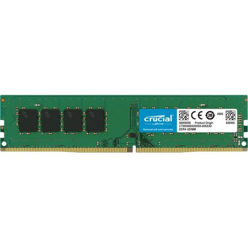 Crucial Barette Mémoire RAM DDR4 3200AA 8GB / 8 GB PC Bureau - Prix pas  cher