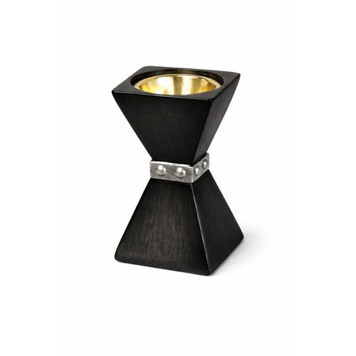 product_image_name-Generic-Bougeoir Décoratif Moderne en Bois & Métal Doré-1